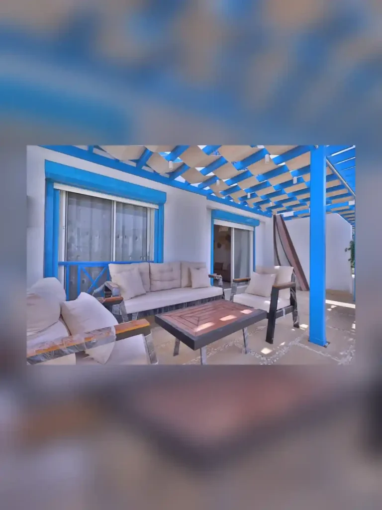 ارضى بحاردن New Rhodes بإطلالة على حمام السباحة داخل Mountain View Ras El Hekma