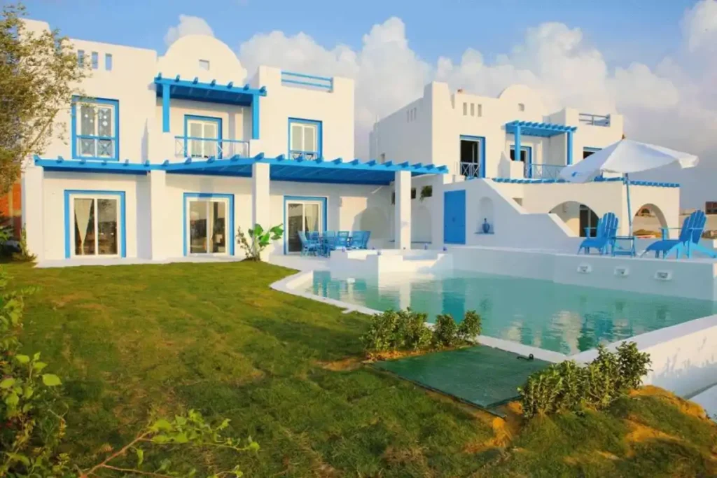 إطلالة حمام السباحة داخل ماونتن فيو رأس الحكمة Mountain View Ras El Hekma